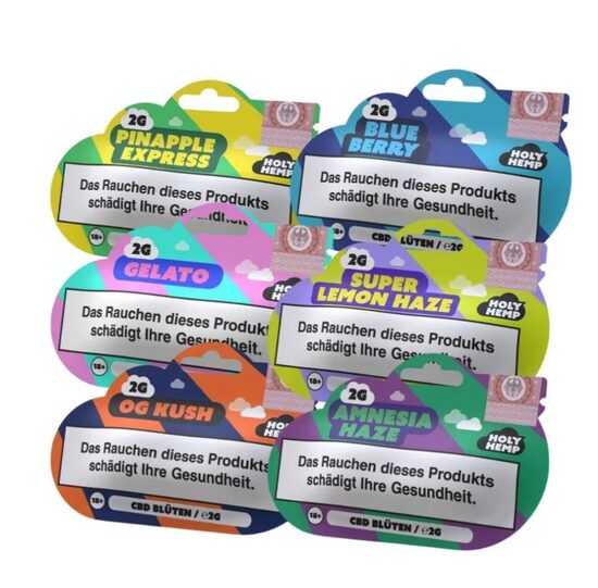 Holy Hemp CBD Blüten 10g in 5 Sorten 20%CBD